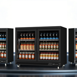 Réfrigérateur à <span class=keywords><strong>bar</strong></span> portable CE/RoHS personnalisé à 2 portes, refroidisseur de bière, réfrigérateur à vin professionnel, réfrigérateur commercial de hauteur de comptoir pour <span class=keywords><strong>bar</strong></span> - Product Image 4