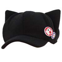 Gorra de béisbol unisex Asuka con visera grande, sombrero para el sol con insignia de Neon Genesis, bordado de anime para cosplay, protección UV común