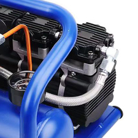 Compresseur d'air à piston oscillant haute pression 21V, capacité 3L, refroidi, silencieux, souffleur de poussière, micro-compresseur d'air portable