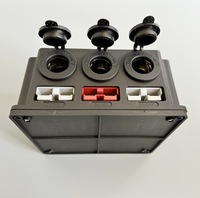 DC 12V 24V Mini Güç Dağıtım Kontrol Kutusu USB Güç Soketi Anahtar Paneli Tekne Araba Karavan Jon Tekneler Kayaks