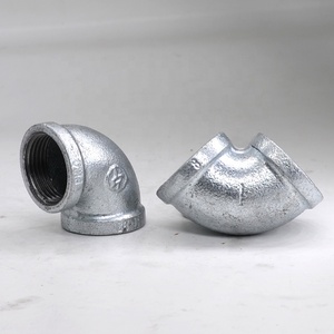 Acessórios para tubos galvanizados Iniciativa Belt and Road Fabricante de acessórios para tubos roscados Cotovelo de 90 graus em T - Product Image 4