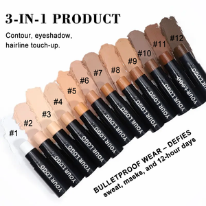 Novedades: Base de Maquillaje Vegana Mate de Cobertura Total en Barra, <span class=keywords><strong>Corrector</strong></span> Mate 2 en 1 <span class=keywords><strong>con</strong></span> Pincel - Product Image 5