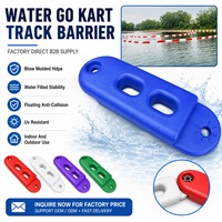 Barrière flottante modulaire d'absorption des chocs pour le karting aquatique et les divertissements nautiques