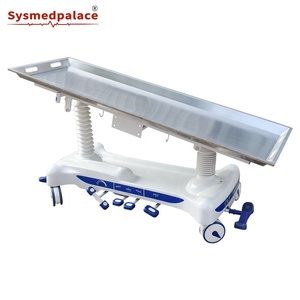 कोण टिल्टिंग फ़ंक्शन के साथ हाइड्रोलिक लिफ्ट ट्रक, मोर्चरी उठाने वाली ट्रॉली - Product Image 5