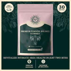 Oemハーブサプリメント有機プロバイオティクスグミ膣健康ハーブエキスビタミンサプリメントバランスプロバイオティクスグミ - Product Image 5