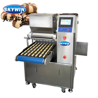 Skywin nouvelle machine de fabrication de biscuits bicolores entièrement automatique équipement multifonction utilisation de boulangerie pour biscuits noix farine de fruits lait