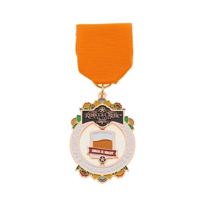 Precio de fábrica: Medalla de metal personalizada con esmalte y cinta para guía turístico, ideal como souvenir. - Product Image 2