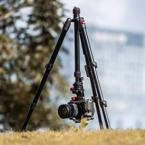 Trépied professionnel en aluminium Smoog Ct-21 avec rotule pour appareil photo numérique, portable avec niveau à bulle - Product Image 2