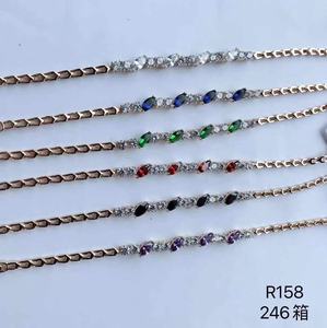 <span class=keywords><strong>Pulsera</strong></span> A01 Xuping Jewelry Elegante <span class=keywords><strong>de</strong></span> Moda con Piedra <span class=keywords><strong>de</strong></span> Color Hueca para Mujer - Product Image 3