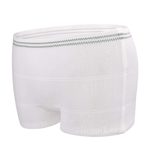 NZMAN, Ropa Interior de Maternidad de Malla Tejida de Cintura Alta para el Cuidado <span class=keywords><strong>Postparto</strong></span>, Tallas L, XL, 2XL, Bragas Desechables, Más Vendidas - Product Image 1