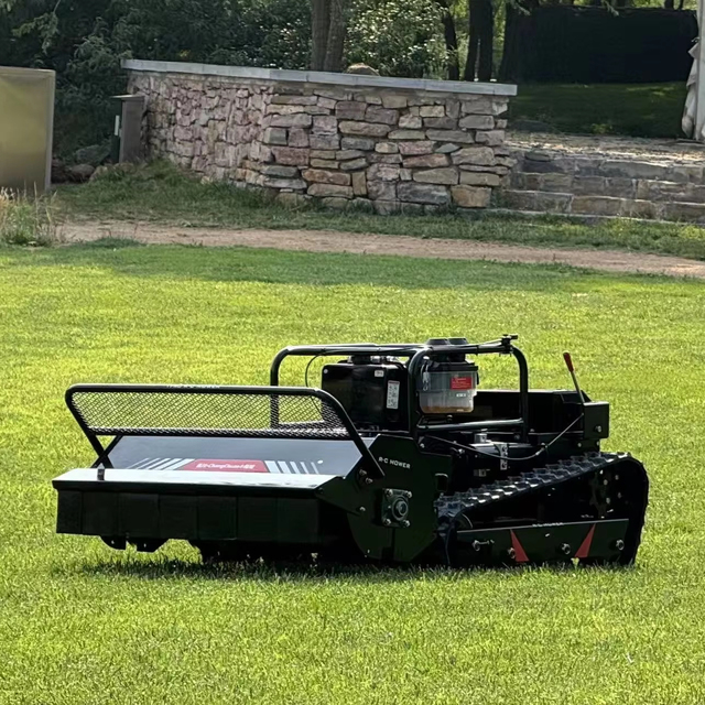 Robot Lawn Mower 1000mm Rc Lawn Mower with 66pcs Vertical Land Reclamation Blade, Manganese Steel Alloy, Double-sided Blade