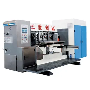 Good Price 2 3 4 color flexo printing and slotting machine for making carton box