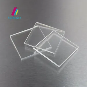 100% Virgin Lucite PMMA materia prima láminas de plástico acrílico lámina acrílica fundida lámina de vidrio acrílico transparente