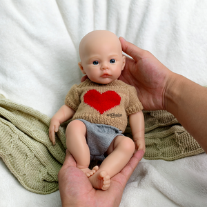Bambola in Silicone Realistica da 12 Pollici, Neonata con Occhi Aperti, Giocattolo Morbido per Regali Festivi - Product Image 5