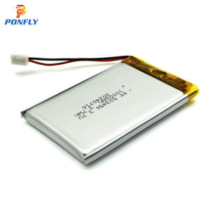 بطارية بوليمر PONFLY Lipo بمكبر صوت في V mAh قابلة لإعادة الشحن بطارية بوليمر للألعاب بإضاءة ليد بموصل - Product Image 3