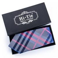 Boîte d'emballage avec Logo personnalisé, coffret d'emballage pour cadeau avec votre Logo pour cravate, vente en gros, 50 pièces