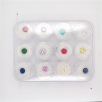 Fabbrica Direttamente All'ingrosso Allentati Della Pietra Preziosa Birthstone Set 12 colori di un set