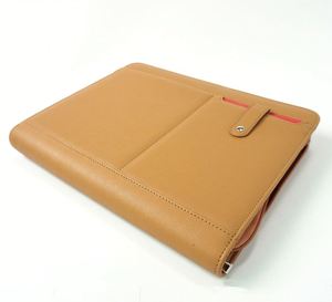 X515 - Organizador de Negocios en Oferta, Carpeta de Archivo A4 con Cierre de Cremallera, de Cuero PU, con Anillas, Porta Tablets para iPad - Product Image 2