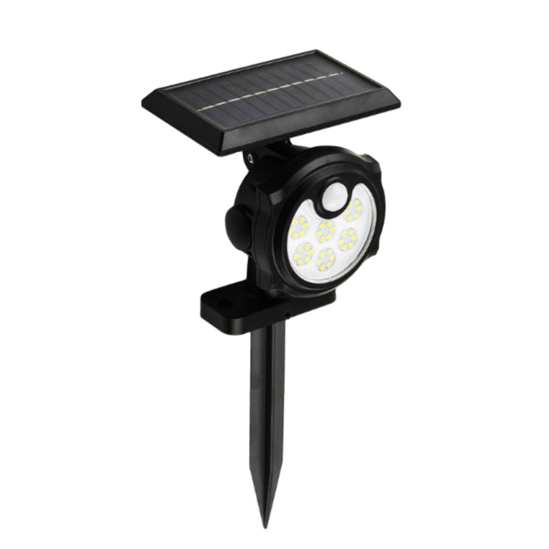 Водонепроницаемый уличный солнечный светильник WAKATEK для сада, светодиодный уличный прожектор, водонепроницаемые садовые фонари на солнечной батарее