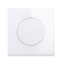 LangYeao Panneau de verre LED durable Applique murale Style rétro Interrupteur marche-arrêt Utilisation domestique Prise murale électrique étanche 250v Produit OEM