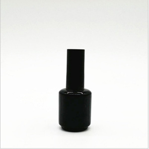 Botella <span class=keywords><strong>de</strong></span> esmalte <span class=keywords><strong>de</strong></span> uñas negro mate <span class=keywords><strong>de</strong></span> 15 ml, envase cosmético <span class=keywords><strong>de</strong></span> vidrio transparente con protección UV para decoración <span class=keywords><strong>de</strong></span> uñas - Product Image 4