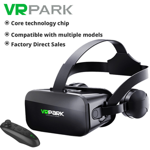 VRPARK <strong>VR</strong> Glasses Virtual Reality <strong>Headset</strong> 3D Panoramic Game Movie Box Smart Mobile <strong>Phone</strong> V7 V7 Controller Black Resin 4.7-6.7 - Product Image 1