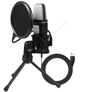 Microphone de Gaming SF-666R en Gros avec Support Trépied, Lumière RGB et Filtre pour Enregistrement Vocal et Diffusion en Direct - Product Image 5