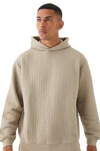 Survêtements de marque personnalisés de haute qualité pour les sports des hommes respirant vierge 100% coton pantalons de survêtement surdimensionné vêtements de survêtement - Product Image 3