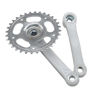 XSH C8 MTB Faltbares Fahrradkurbelgarnitur aus Stahl, Hochwertig, Leicht und Wasserdicht – Kettenblatt für Fahrradteile - Product Image 2