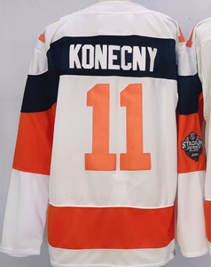 เสื้อฮอกกี้น้ำแข็งปักลายทีมฟิลาเดลเฟียใหม่ปี 2026 หมายเลข 11 ทราวิส โคเนคนี หมายเลข 14 ฌอน คูตูริเยร์ หมายเลข 74 โอเว่น ทิปเพ็ตต์ หมายเลข 39 มัตเว ไมช์คอฟ - Product Image 3