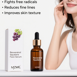 Suero Vegano Orgánico para el Cuidado de la Piel MZWE, Mejora los Poros Dilatados, Hidrata e Ilumina, con Semilla de <span class=keywords><strong>Uva</strong></span>, 30 ml - Product Image 2