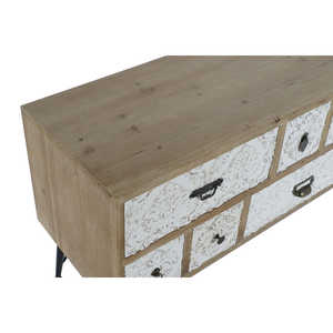 Mueble para TV de Metal 120x40x61 Tallado Natural - Product Image 4