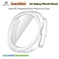 Hoesje voor Samsung Galaxy Watch Ultra2 47 mm harde hoes van gehard glas met beschermhoes