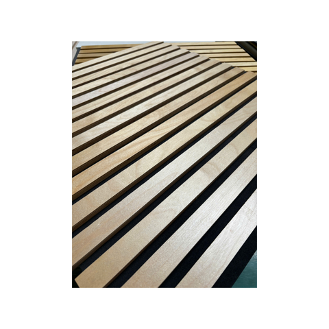 Best Seller 20mm Thick Natural Wood Acoustic Panels Reusable Load-Bearing Multiple Colors for Living Room Apartment Direct