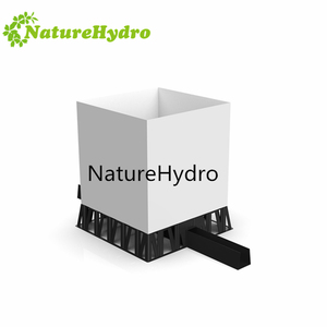 Plante de soucoupe carrée en plastique robuste se dresse 13*13 "support de surélévation de sacs de culture - Product Image 6