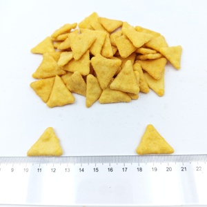 Triangles de maïs fourrés au <span class=keywords><strong>fromage</strong></span>, Senbei croustillants sans gluten, en vrac, OEM, avec certifications HALAL, BRC, KOSHER - Product Image 6