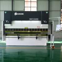 Cnc Hydraulique Electro Presse Plieuse 4 + 1 Axes Delem Control 100T 130T 170T Cnc Cintreuse pour Tôle Métallique