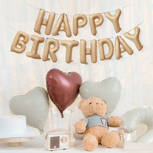 Globos <span class=keywords><strong>de</strong></span> Aluminio para Decoración <span class=keywords><strong>de</strong></span> Fiesta <span class=keywords><strong>de</strong></span> Cumpleaños, Globos <span class=keywords><strong>de</strong></span> Aluminio con Letras <span class=keywords><strong>de</strong></span> Feliz Cumpleaños, Crema <span class=keywords><strong>de</strong></span> <span class=keywords><strong>Chocolate</strong></span> Blanco Leche y <span class=keywords><strong>Caramelo</strong></span>, 16 Pulgadas - Product Image 4