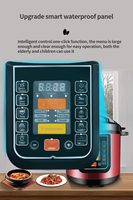 17 Fonctions Ménage Électrique En Acier Inoxydable Soupe Gâteau Préréglé Riz BBQ Cuisson Nouilles Multi 6L Capacité Pression Pot Cuiseurs