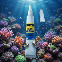 Adhésif Gel Fort 454 pour l'assemblage de corail, d'herbe aquatique et de bois, similaire à une colle instantanée