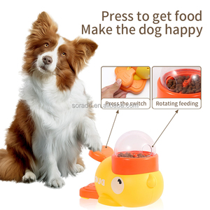 Nouveau distributeur interactif de friandises pour chien, design canard de dessin animé, distributeur de nourriture pour animaux de compagnie, distributeur de friandises pour chien, entraînement canin, enrichissement mental - Product Image 3