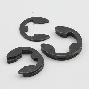 Lot de 10 attaches de retenue en acier inoxydable 304, plaqué zinc noir, type E, M1.2 M1.5 M2 M2.5 M3 M3.5 M4 M5 M6 M7-M15 - Product Image 5