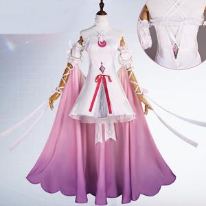 Disfraz de Cosplay de Genshin Impact para Chicas, Estilo Colombiano, para Halloween, Fiestas, Juegos de Rol, con Peluca, Uniforme, Ropa de Anime - Product Image 2