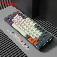 Yeaibo 63 pas cher bon avec étui de protection keycap ducky gagner prix barebones vgn inalambrico mignon wooting he clavier mécanique