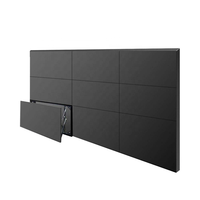 Pantalla Táctil Infrarroja de 55 Pulgadas y 1.7mm, Pantalla LCD para Publicidad, Video Wall con Gráficos Animados para Uso en Ascensores Interiores