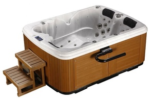 <span class=keywords><strong>Precio</strong></span> barato de <span class=keywords><strong>hidroterapia</strong></span> Combo masaje caliente al aire libre bañera de hidromasaje Spa para venta - Product Image 4