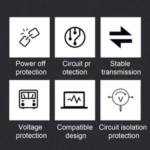 Módulo de Alimentación POE Activo IEEE802.3 Af/at, 48V a 12V 2A, Gigabit POE - Product Image 1
