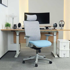 Sedia da ufficio ergonomica con braccio girevole, Design moderno, sedia in Mesh per ufficio Execut & Bureau Chaise - Product Image 3