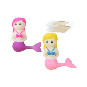 Jouets anti-stress sirène, jouet à presser créatif, petite poupée sirène, figurine à presser, ornement de bureau, boîte de couleur - Product Image 5