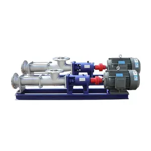 G Type Concentrated Slurry Pump Filter Press Feed Pump Single-screw Pump